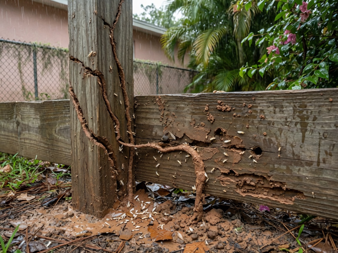 Signs Of Termite Activity After Florida Rains